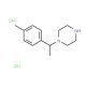 1-(1-p-Tolyl-ethyl)-piperazine dihydrochloride - chemical structure image