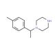 1-(1-p-Tolyl-ethyl)-piperazine - chemical structure image