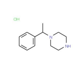 1-(1-Phenyl-ethyl)-piperazinehydrochloride - chemical structure image