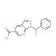 1-(1-phenylethyl)-1H-pyrazolo[3,4-b]pyridine-5-carboxylic acid - chemical structure image