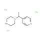 1-(1-Pyridin-4-yl-ethyl)-piperazine trihydrochloride (CAS 521914-40-9) - chemical structure image