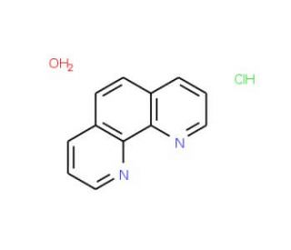 1,10-Phenanthroline Hydrochloride Monohydrate (CAS 18851-33-7) - chemical structure image