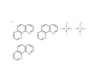 1,10-Phenanthroline iron(II) perchlorate (CAS 14586-54-0) - chemical structure image