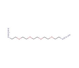 1,14-Diazido-3,6,9,12-tetraoxatetradecane (CAS 182760-73-2) - chemical structure image