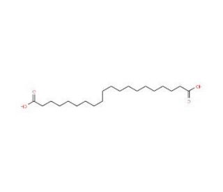 1,18-Octadecanedicarboxylic acid (CAS 2424-92-2) - chemical structure image