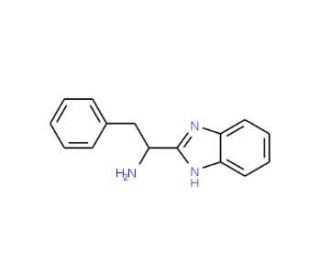 1-(1H-Benzimidazol-2-yl)-2-phenylethanamine - chemical structure image