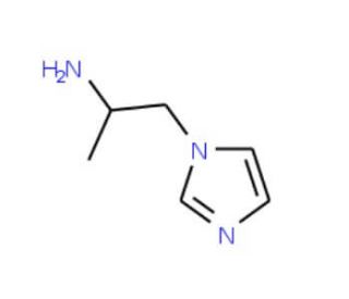1-(1H-imidazol-1-yl)propan-2-amine (CAS 924714-15-8) - chemical structure image