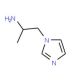 1-(1H-imidazol-1-yl)propan-2-amine (CAS 924714-15-8) - chemical structure image