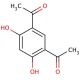 1,1′-(4,6-Dihydroxy-1,3-phenylene)bisethanone (CAS 2161-85-5) - chemical structure image