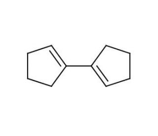 1,1&prime;-Bicyclopentene (CAS 934-02-1) - chemical structure image