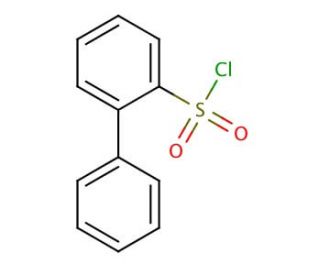 1,1′-biphenyl-2-sulfonyl chloride (CAS 2688-90-6) - chemical structure image