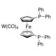 [1,1′-Bis(diphenylphosphino)ferrocene]tetracarbonyltungsten(0) (CAS 67292-26-6) - chemical structure image