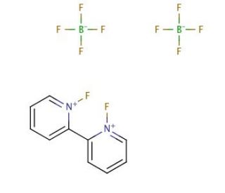 1,1&prime;-Difluoro-2,2&prime;-bipyridinium bis(tetrafluoroborate) (CAS 178439-26-4) - chemical structure image