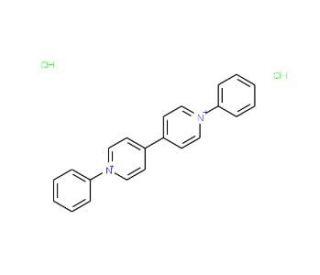 1,1&prime;-Diphenyl-4,4&prime;-bipyridinium Dichloride (CAS 47369-00-6) - chemical structure image