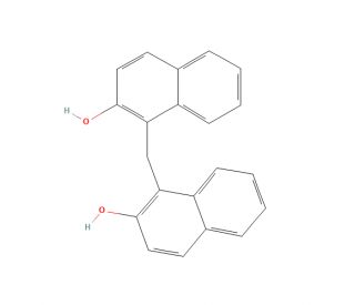 1,1&prime;-Methylenedi-2-naphthol - chemical structure image