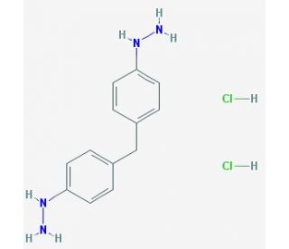 1,1&prime;-(Methylenedi-4,1-phenylene)bis-hydrazine Dihydrochloride (CAS 100829-65-0) - chemical structure image