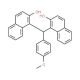 1,1′-p-Anisylidenebis(2-naphthol) (CAS 66595-89-9) - chemical structure image