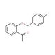 1-{2-[(4-Fluorobenzyl)oxy]phenyl}-1-ethanone - chemical structure image