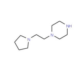 1-[2-(1-Pyrrolidino)ethyl]piperazine (CAS 22763-69-5) - chemical structure image