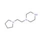 1-[2-(1-Pyrrolidino)ethyl]piperazine (CAS 22763-69-5) - chemical structure image