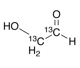 [1,2-13C2]glycolaldehyde (CAS 478529-69-0) - chemical structure image