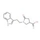1-[2-(1H-Indol-3-yl)-ethyl]-5-oxo-pyrrolidine-3-carboxylic acid - chemical structure image