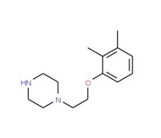 1-[2-(2,3-Dimethyl-phenoxy)-ethyl]-piperazine - chemical structure image