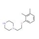 1-[2-(2,3-Dimethyl-phenoxy)-ethyl]-piperazine - chemical structure image
