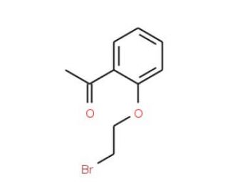 1-[2-(2-bromoethoxy)phenyl]ethanone - chemical structure image