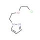 1-[2-(2-Chloro-ethoxy)-ethyl]-1H-pyrazole - chemical structure image