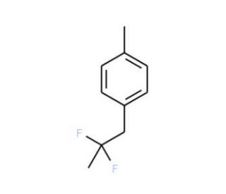 1-(2,2-Difluoropropyl)-4-methylbenzene - chemical structure image