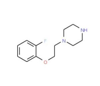 1-[2-(2-Fluorophenoxy)ethyl]piperazine (CAS 401481-90-1) - chemical structure image