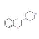 1-[2-(2-Fluorophenoxy)ethyl]piperazine (CAS 401481-90-1) - chemical structure image