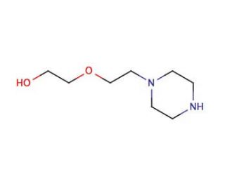 1-[2-(2-Hydroxyethoxy)ethyl]piperazine (CAS 13349-82-1) - chemical structure image