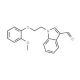 1-[2-(2-methoxyphenoxy)ethyl]-1H-indole-3-carbaldehyde (CAS 299936-03-1) - chemical structure image