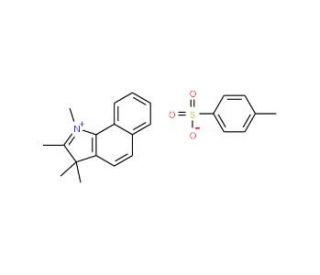 1,2,3,3-tetramethyl-3H-benzo[g]indolium 4-methylbenzenesulfonate - chemical structure image