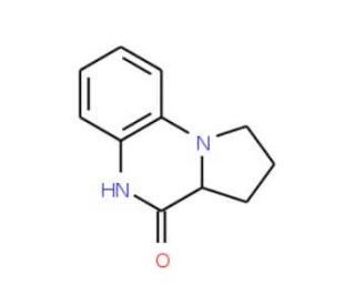 1,2,3,3a-Tetrahydro-5H-pyrrolo[1,2-a]quinoxalin-4-one - chemical structure image