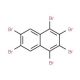 1,2,3,4,6,7-Hexabromonaphthalene (CAS 75625-24-0) - chemical structure image