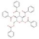 1,2,3,4,6-Penta-O-benzoyl-D-glucopyranoside - chemical structure image