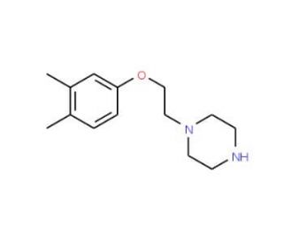 1-[2-(3,4-Dimethyl-phenoxy)-ethyl]-piperazine - chemical structure image