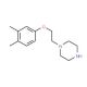 1-[2-(3,4-Dimethyl-phenoxy)-ethyl]-piperazine - chemical structure image