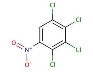 1,2,3,4-Tetrachloro-5-nitrobenzene (CAS 879-39-0) - chemical structure image