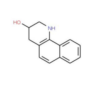 1,2,3,4-Tetrahydro-benzo[h]quinolin-3-ol (CAS 5423-67-6) - chemical structure image