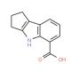 1,2,3,4-tetrahydrocyclopenta[b]indole-5-carboxylic acid - chemical structure image