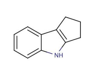 1,2,3,4-Tetrahydrocyclopent[b] indole (CAS 2047-91-8) - chemical structure image