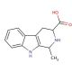 1,2,3,4-Tetrahydroharmane-3-carboxylic acid (CAS 5470-37-1) - chemical structure image