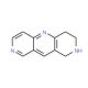 1,2,3,4-Tetrahydropyrido-[4,3-b]-[1,6]-naphthyridine (CAS 387358-40-9) - chemical structure image