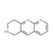 1,2,3,4-Tetrahydropyrido[4,3-b][1,8]naphthyridine (CAS 387358-41-0) - chemical structure image