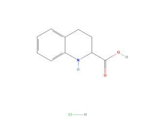 1,2,3,4-Tetrahydroquinoline-2-carboxylic acid - chemical structure image