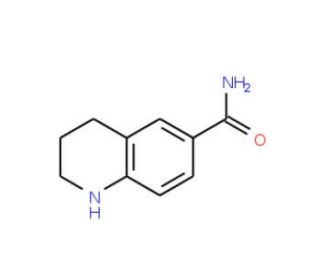 1,2,3,4-tetrahydroquinoline-6-carboxamide - chemical structure image